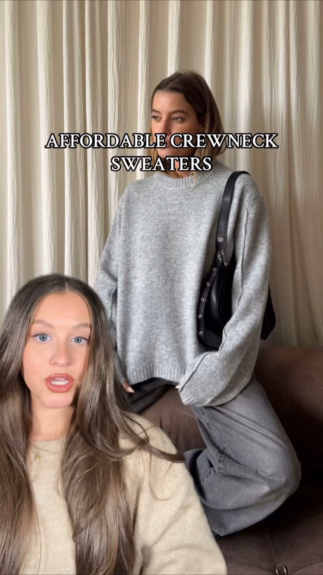 affordable crewneck sweaters for fall 2025 fashion!!!!🤎

#LTKFindsUnder50 #LTKSeasonal #LTKStyleTip