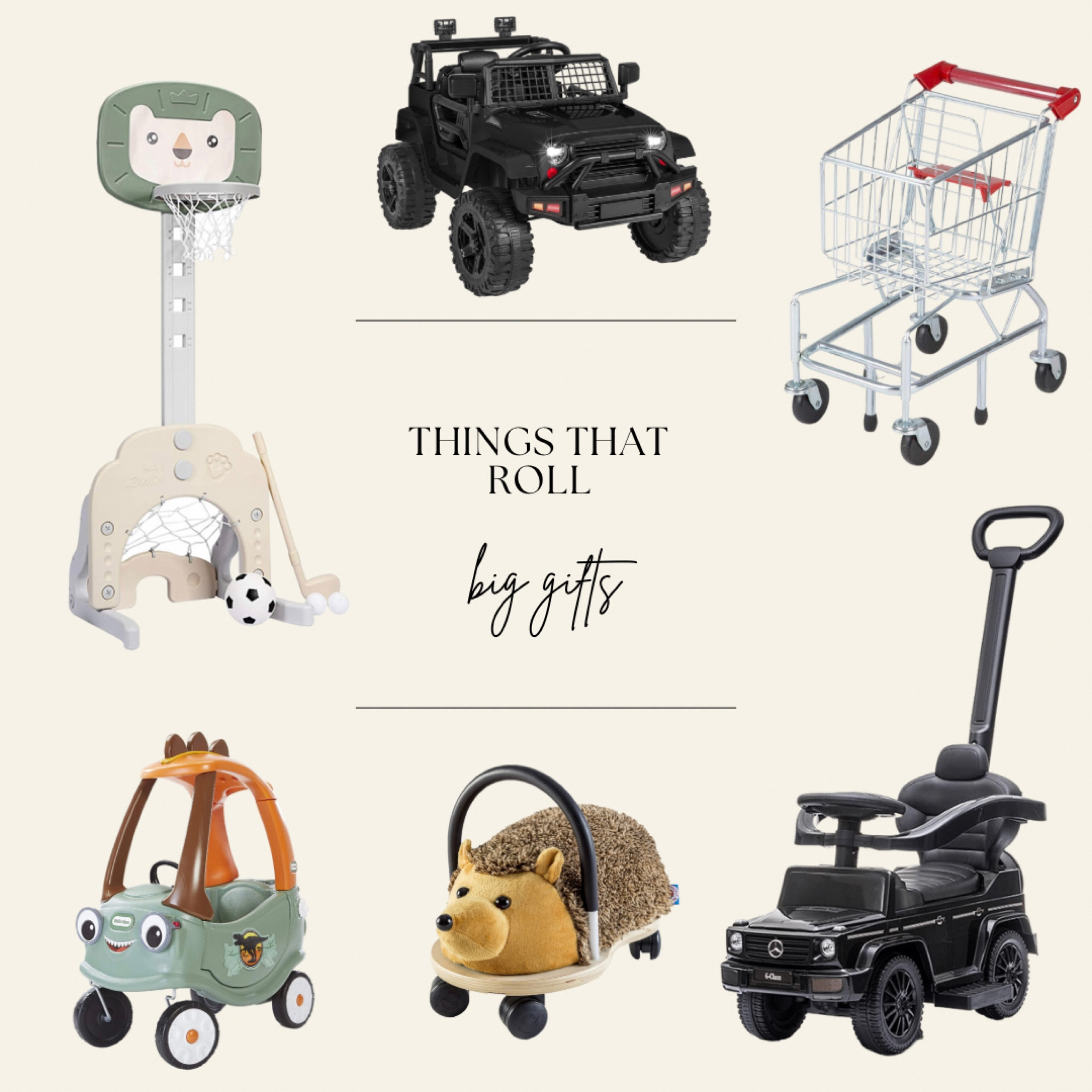 Things that roll gift guide- big gifts 🏎

#LTKkids #LTKGiftGuide #LTKSeasonal