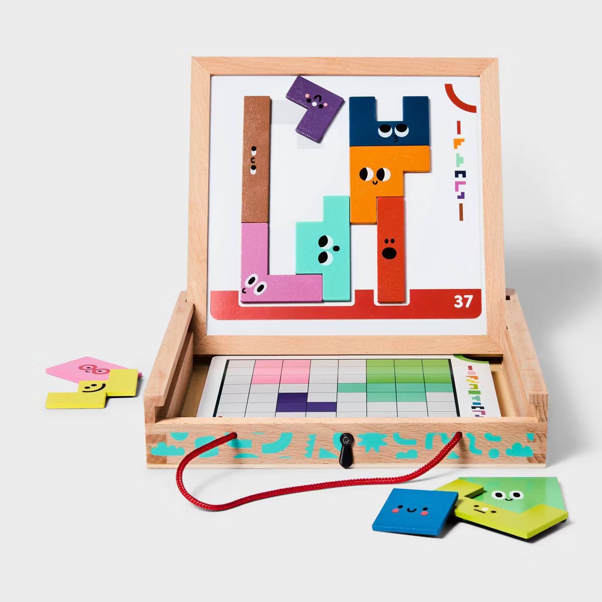 Magnetic Logic Activity 40pc - Gigglescape™ | Target