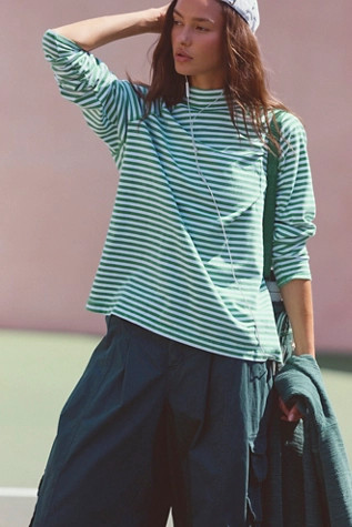 Restoration Yarn Dye Stripe Layer | Free People (Global - UK&FR Excluded)