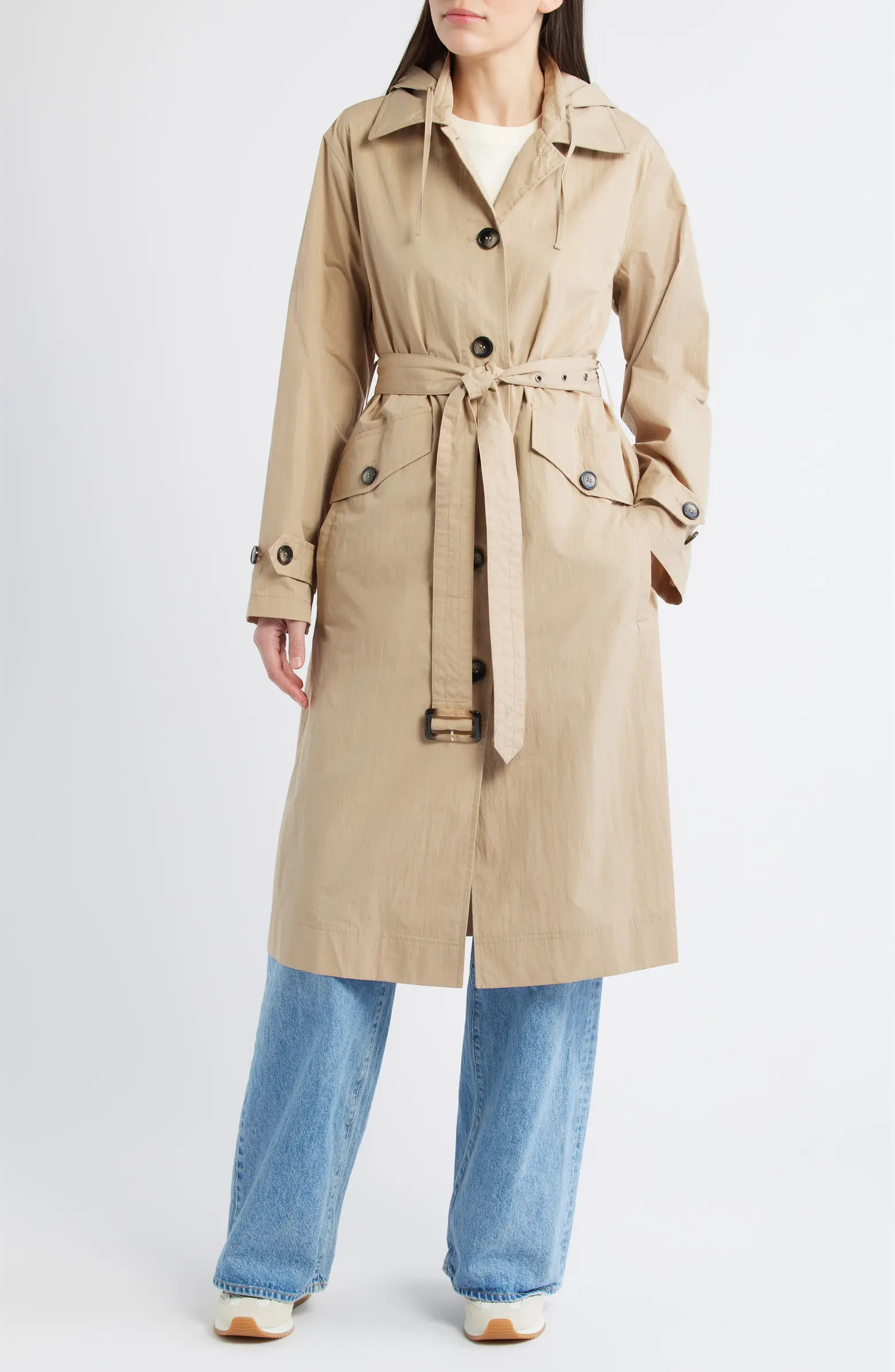 Paperweight Long Raincoat | Nordstrom