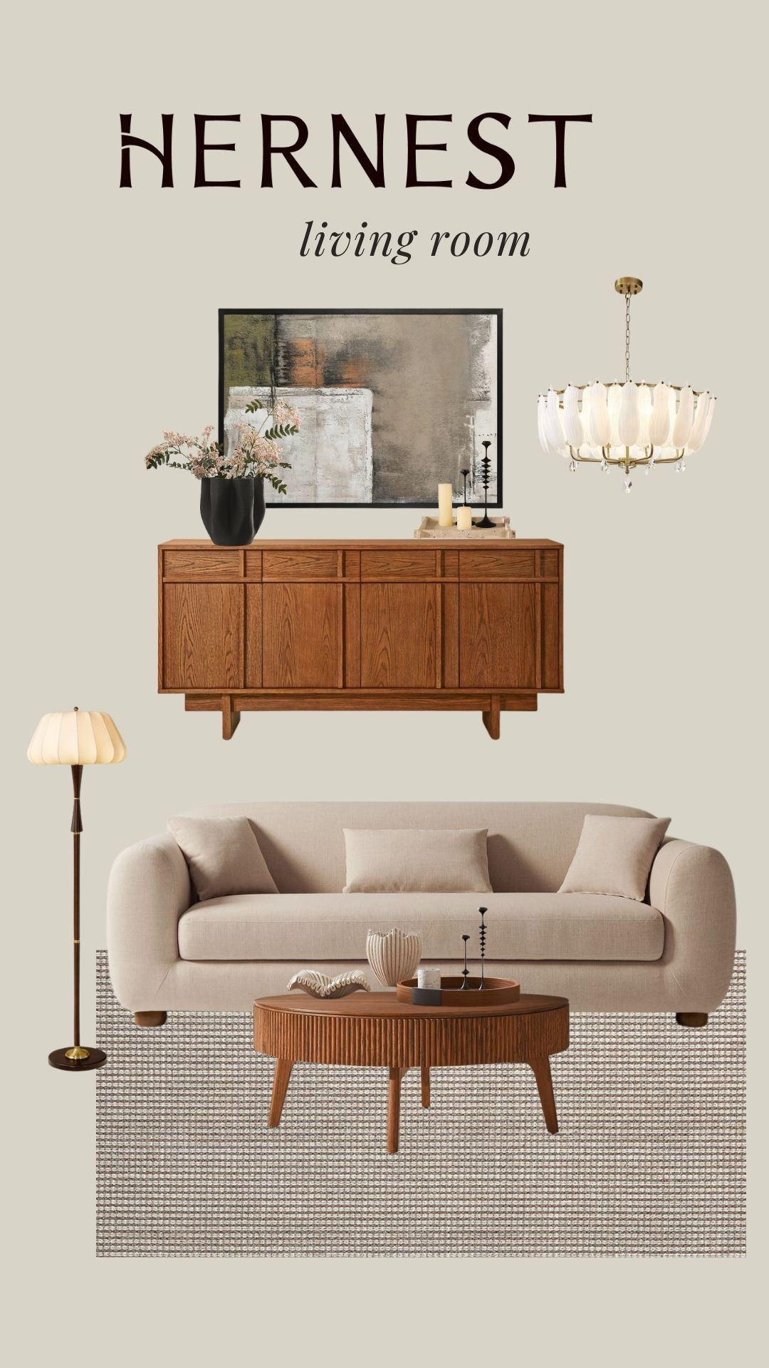 Warm woods, subtle curves, and fluted textures—my favorite trio for creating a cozy, neutral home.
I pulled together a mix of modern + organic pieces from @HERNEST that add instant warmth and sophistication to any space.
Each piece is thoughtfully designed to blend seamlessly into your home while still making a statement. Shop it all here! 
Use code LTK for $50 off on orders of $500 or more at hernest.com.


#livingroom #livingroomdesign #cozyhome #woodcoffeetable #flutedcoffeetable #organicmodern #modernhome #modernlivingroom