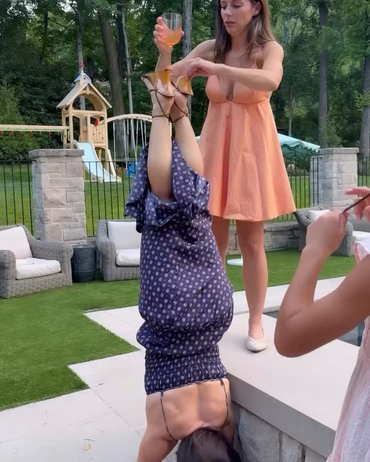 Girls night tricks in my new favorite dress 😂 the color I have is almost sold out but they have two other beautiful colors!

#LTKootd #LTKmomlife #LTKSeasonal