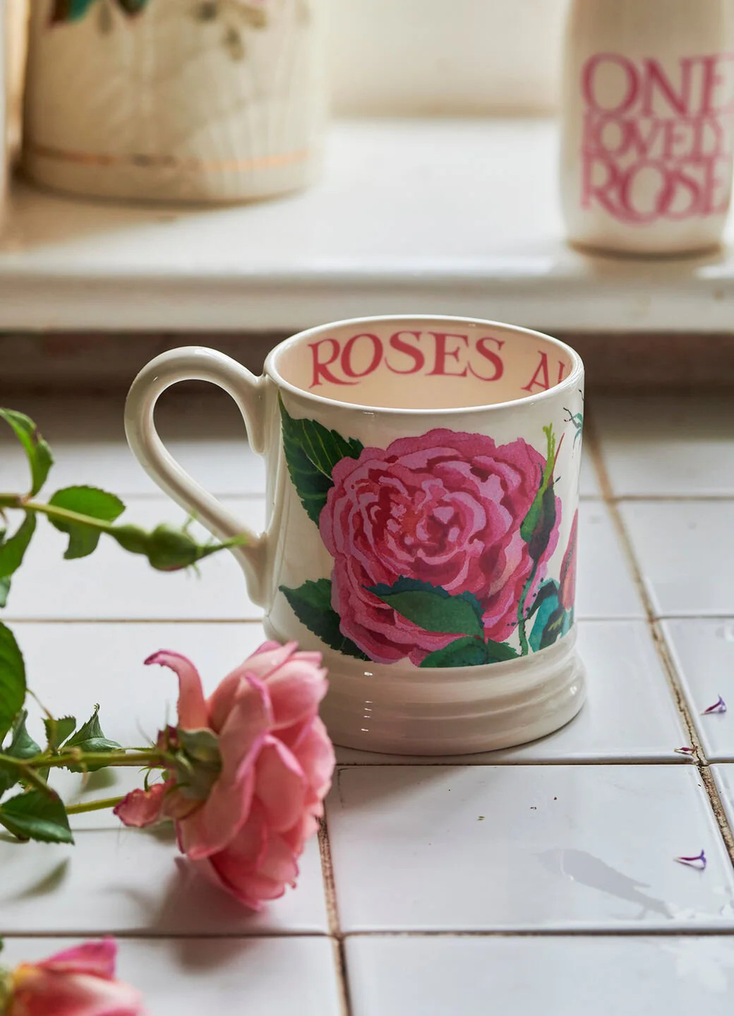 Seconds Emma's Rose 1/2 Pint Mug | Emma Bridgewater (UK)