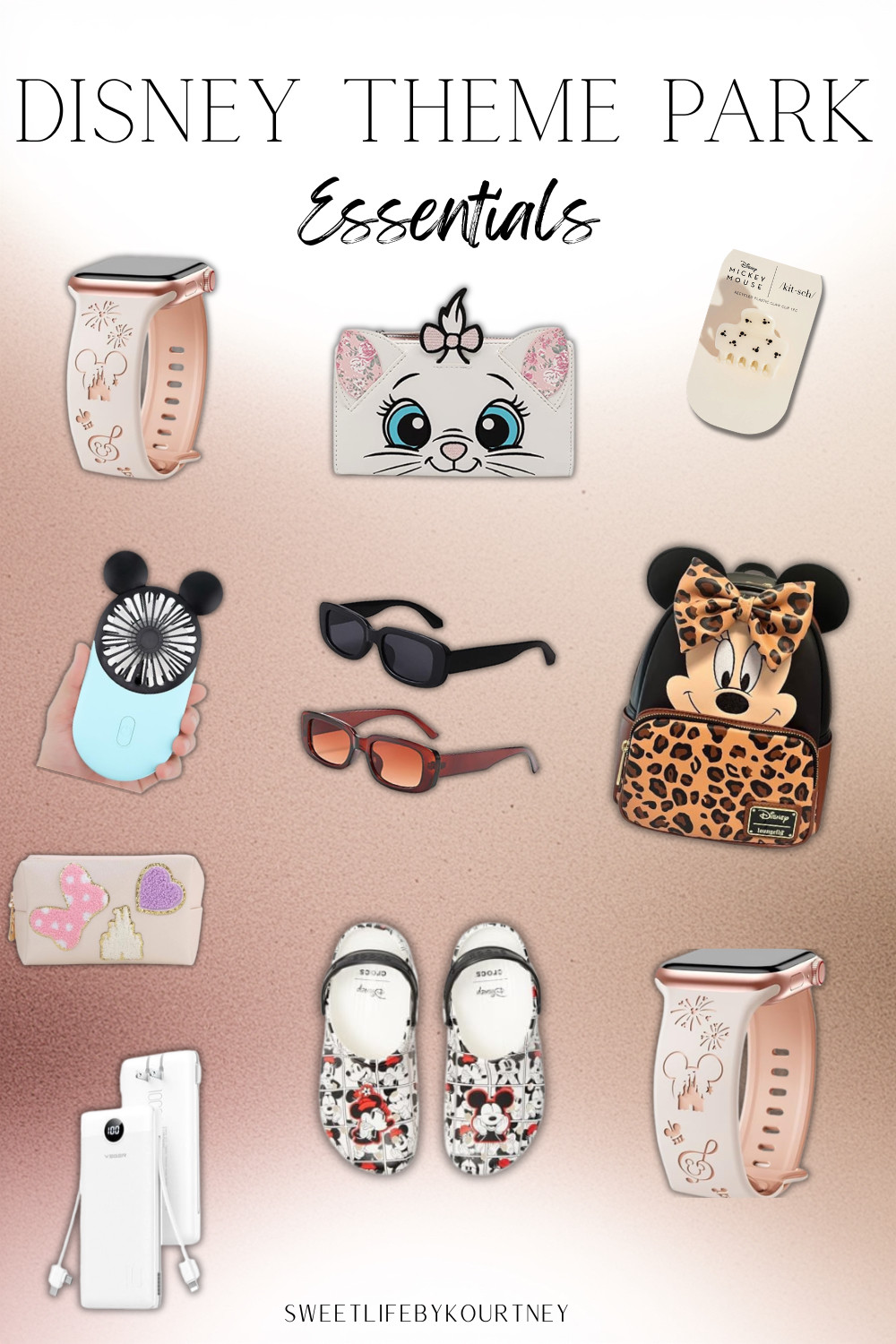 Disney theme park essentials for long park days ✨ Cute finds for staying cool, comfy, and organized from rope drop to fireworks. #LTKFinds #DisneyMustHaves #DisneyParkEssentials #DisneyStyle #ParkDayFinds #SweetLifeByKourtney 

 #LTKmomlife #LTKTravel #LTKKids