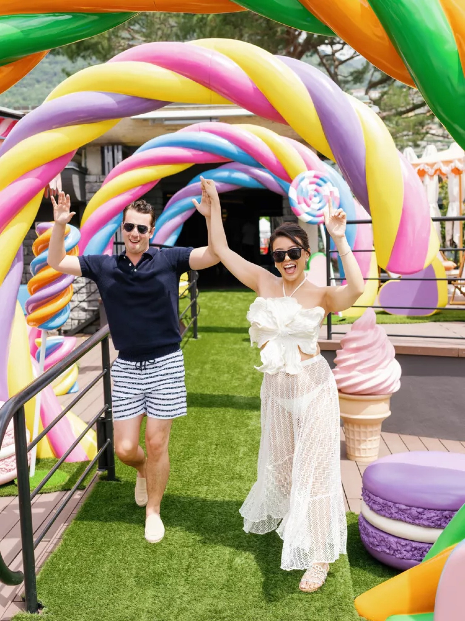 Me & Boo entering our Sweet Like Candy as newlyweds!! 

#LTKTravel #LTKSwim #LTKWedding