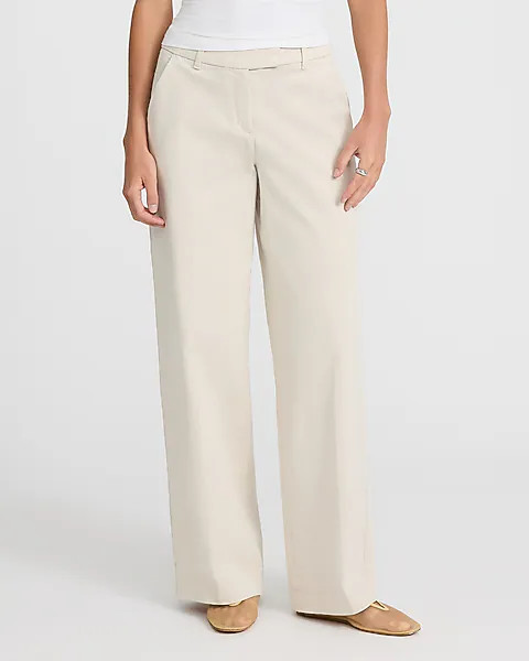 Editor Mid Rise Trouser Pant | Express