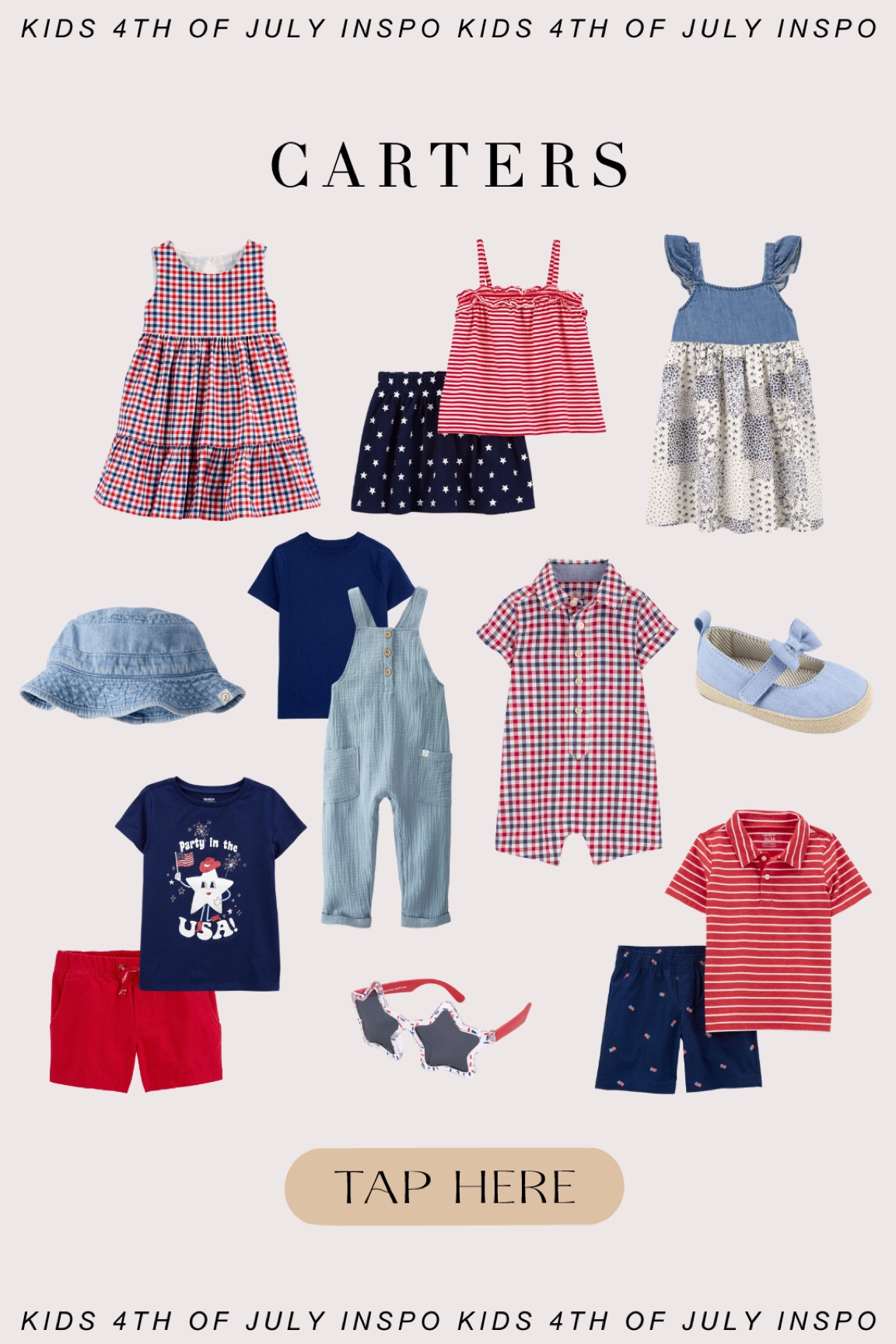 Affordable and cute outfits for the kids from Carters this 4th of July!! 

#LTKSaleAlert #LTKFindsUnder50 #LTKKids