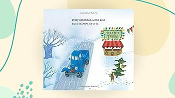Little Blue Truck's Christmas: A Christmas Holiday Book for Kids | Amazon (US)