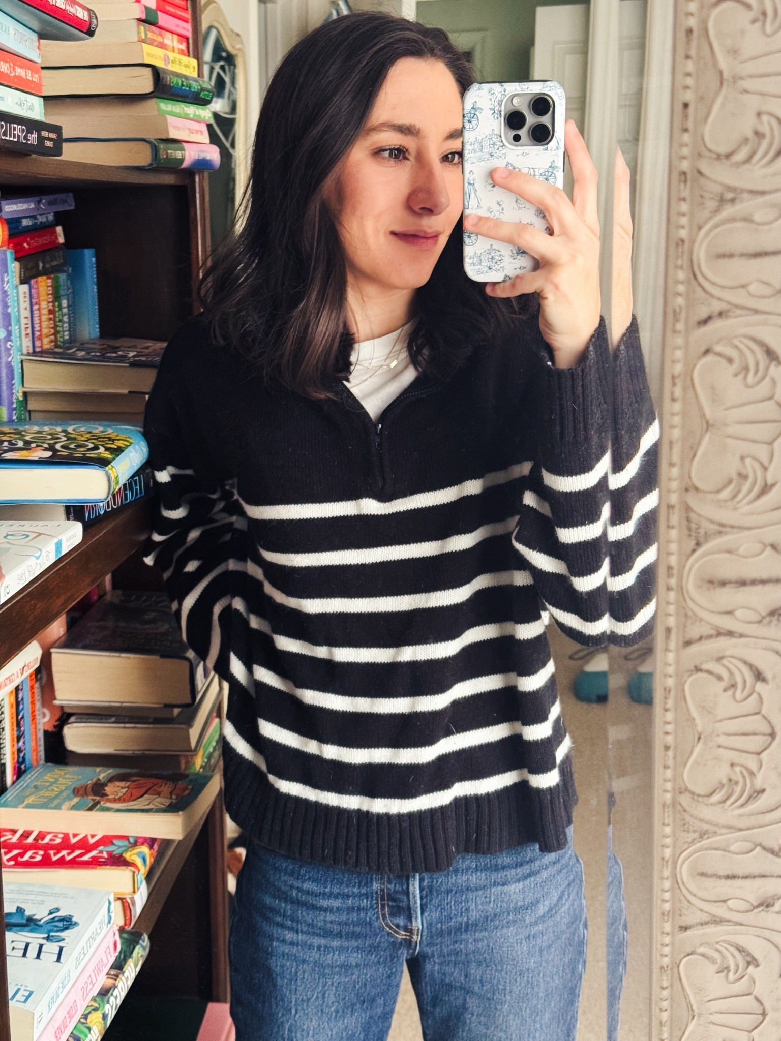 Kids movie night outfit. I love these sweater quarter zips 

#LTKPetite #LTKootd #LTKmomlife