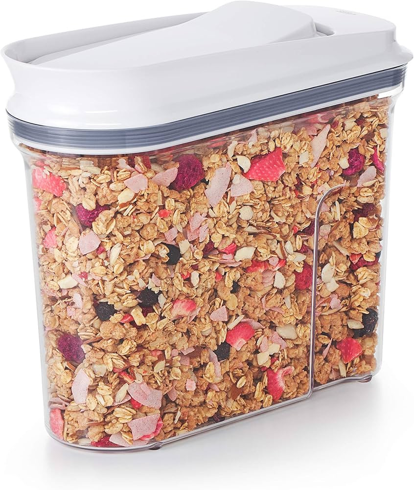OXO Good Grips Airtight POP Small Cereal Dispenser (2.5 Qt),2.5qt,2.5 Qt - Granola | Amazon (US)