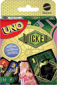Mattel Games UNO Wicked Card Game for Kid, Adult & Family Nights, Parties, Travel & Camping, Insp... | Amazon (US)