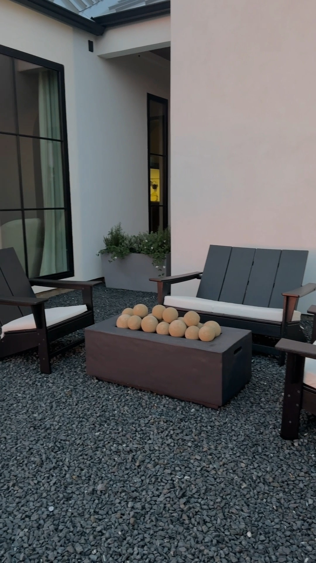 The perfect outdoor seating area!
You won’t find a better price on a propane fire pit! The fire balls are linked separately.
The chairs are plywood and have held up for 2 years with no sign of wear!! The cushions are no longer being sold on Amazon😩

#outdoorseating #outdoorfirpit #gasfirepit #firepitballs #polywood #Adirondackchairs #targetfind #amazonfind 

#LTKHome