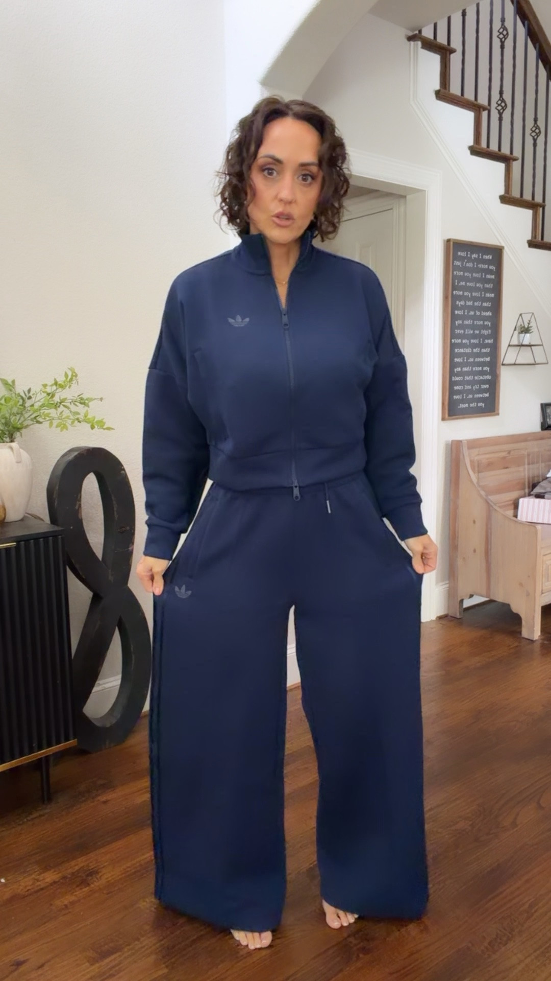 @adidas set size Xs top, exchanging for 2xe as runs big, S bottoms.

#LTKootd #LTKOver40 #LTKdayinmylife