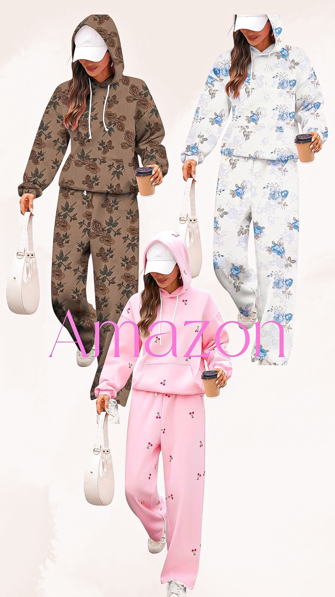 Loving these! Such a cute look for less 💕

Two piece set, Amazon fashion, travel outfit, lounge set, floral sweatpants and sweatshirt 

#LTKGiftGuide #LTKFindsUnder50 #LTKStyleTip