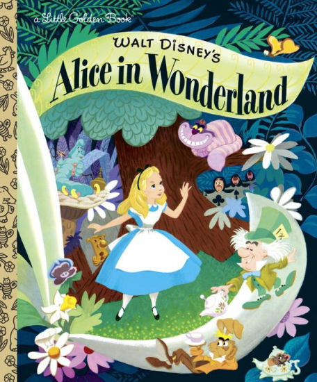 Walt Disney's Alice in Wonderland (Little Golden Book Series) | Barnes & Noble