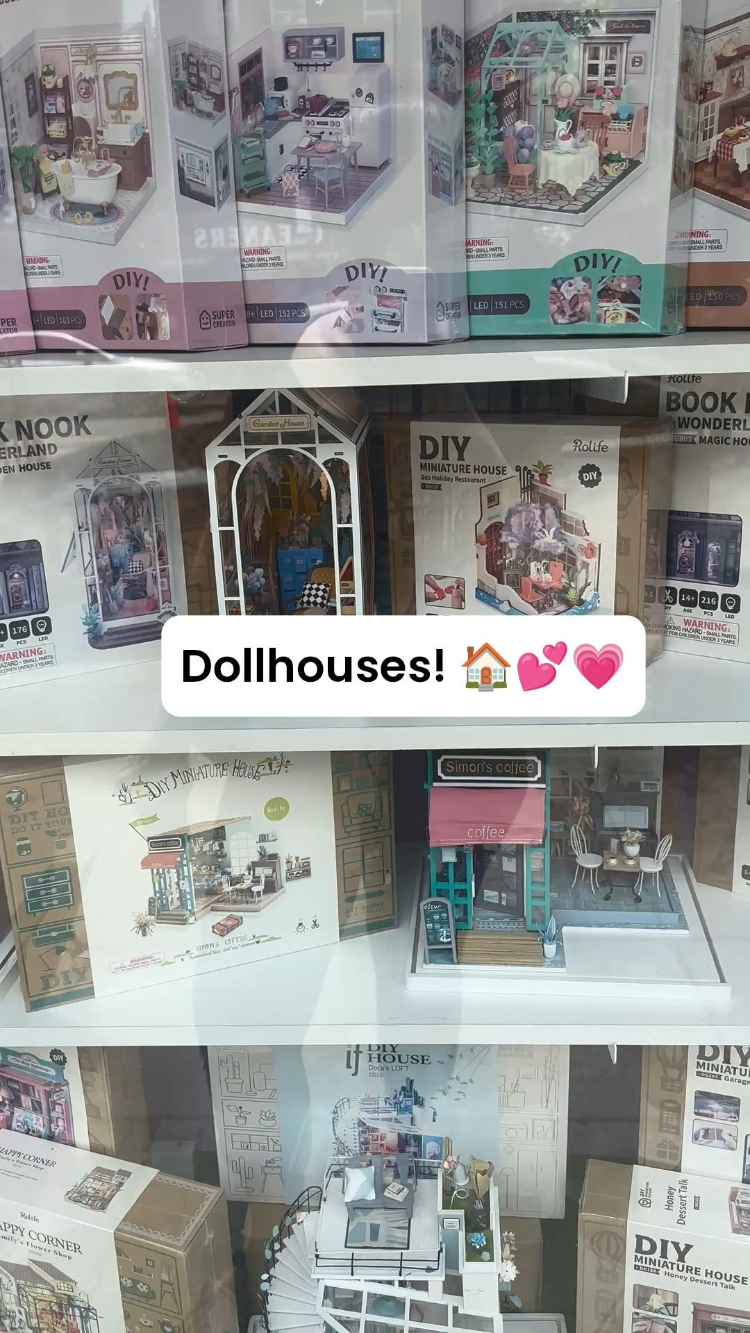 These DollHouses would make the cutest gift! I’m thinking tween girls, or symbolic hobby gifts? Got a coffee connoisseur friend, there’s a coffee shop miniature kit, a library miniature one for a book lover, one for your DIY designer friend who sews , a foodie, the musician, there’s one for every hobby!

#LTKKids #LTKFamily #LTKSaleAlert