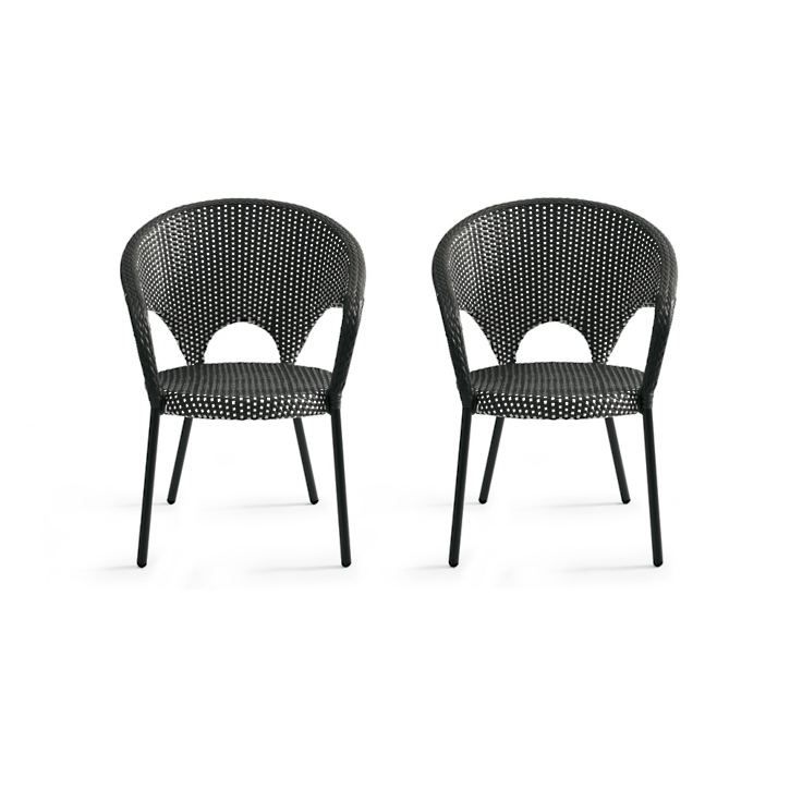 Avery Stacking Dining Chairs, Set of Two | Grandin Road | Grandin Road