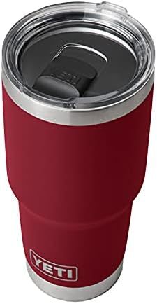 YETI Rambler 30 oz Tumbler, Stainless Steel, Vacuum Insulated with MagSlider Lid, Harvest Red | Amazon (US)