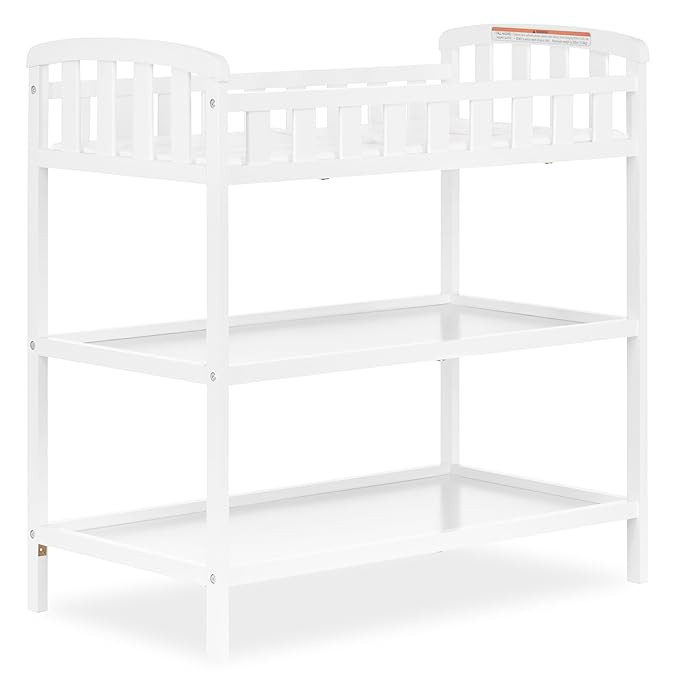 Dream On Me Emily Changing Table, Compact and Lightweight, Solid New Zealand Pinewood, Elevated S... | Amazon (US)