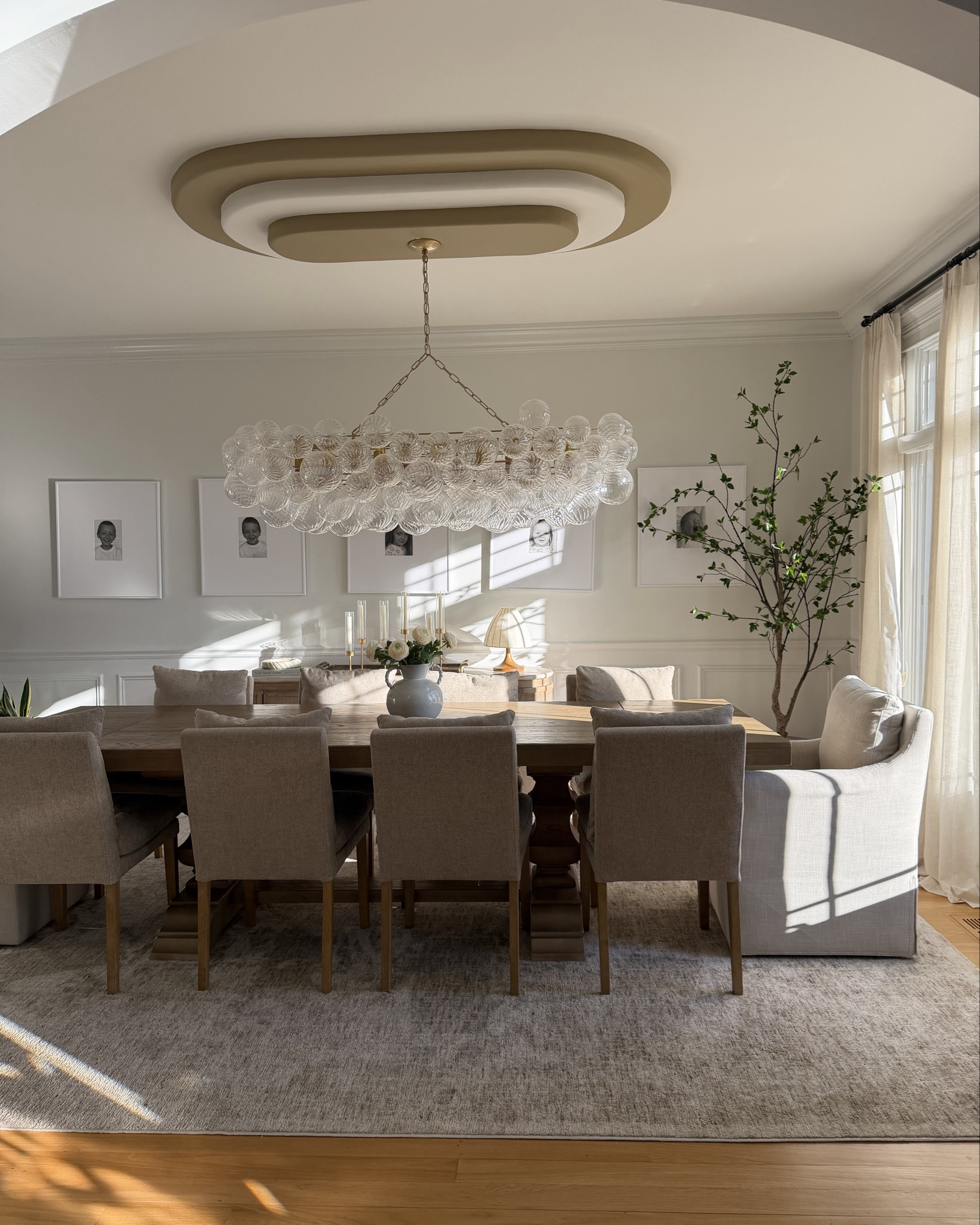 If you’re building a neutral dining space, start with:

• A warm wood table
• Upholstered chairs
• An oversized statement light
• A soft textured rug

Sharing all the sources here.


#LTKHome #LTKSaleAlert