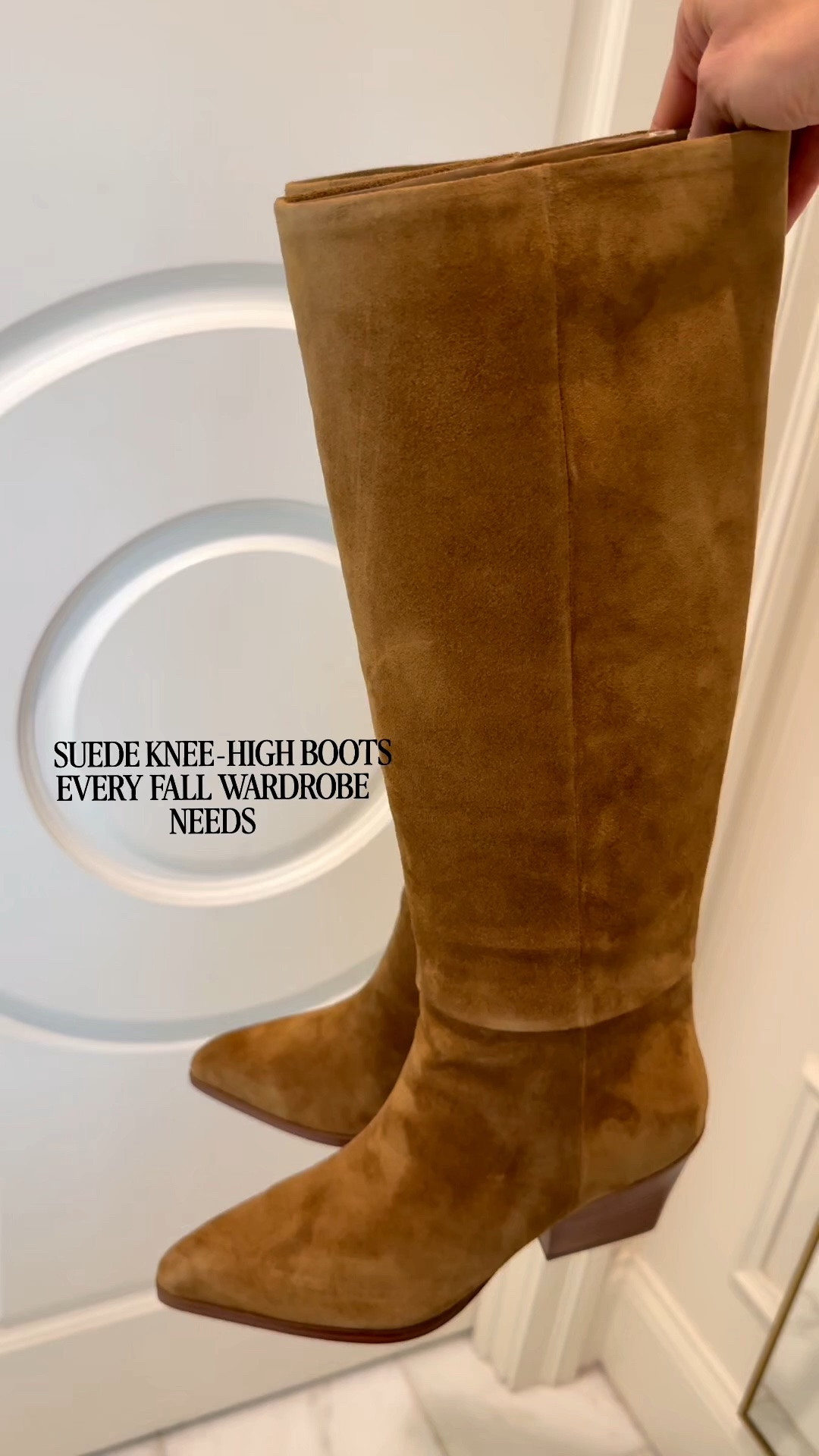 I’m obsessed with the color of these western knee high boots! So cute for fall with skirts or dresses.

#LTKSeasonal
