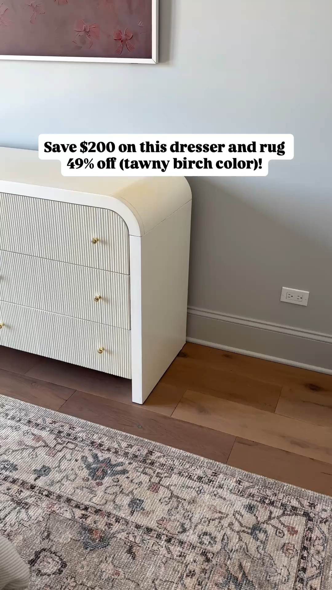 My daughter’s dresser and face rug (tawny birch color) on sale for Way Day!! 💜

#LTKHome #LTKSaleAlert