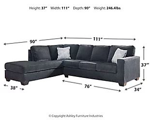 Altari 2-Piece Sectional with Chaise | Ashley Homestore