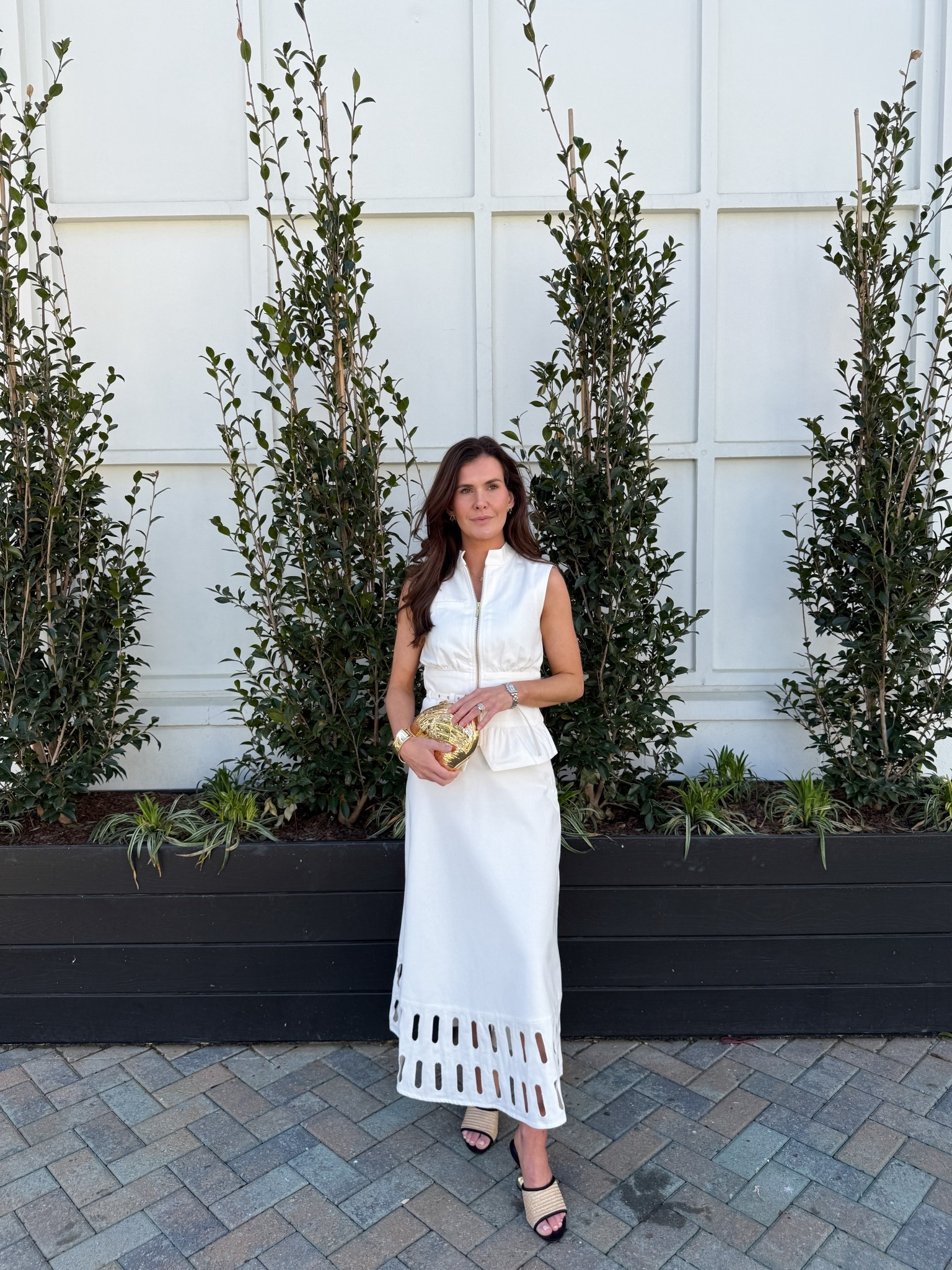 Wearing size xs in top and bottom 🤍