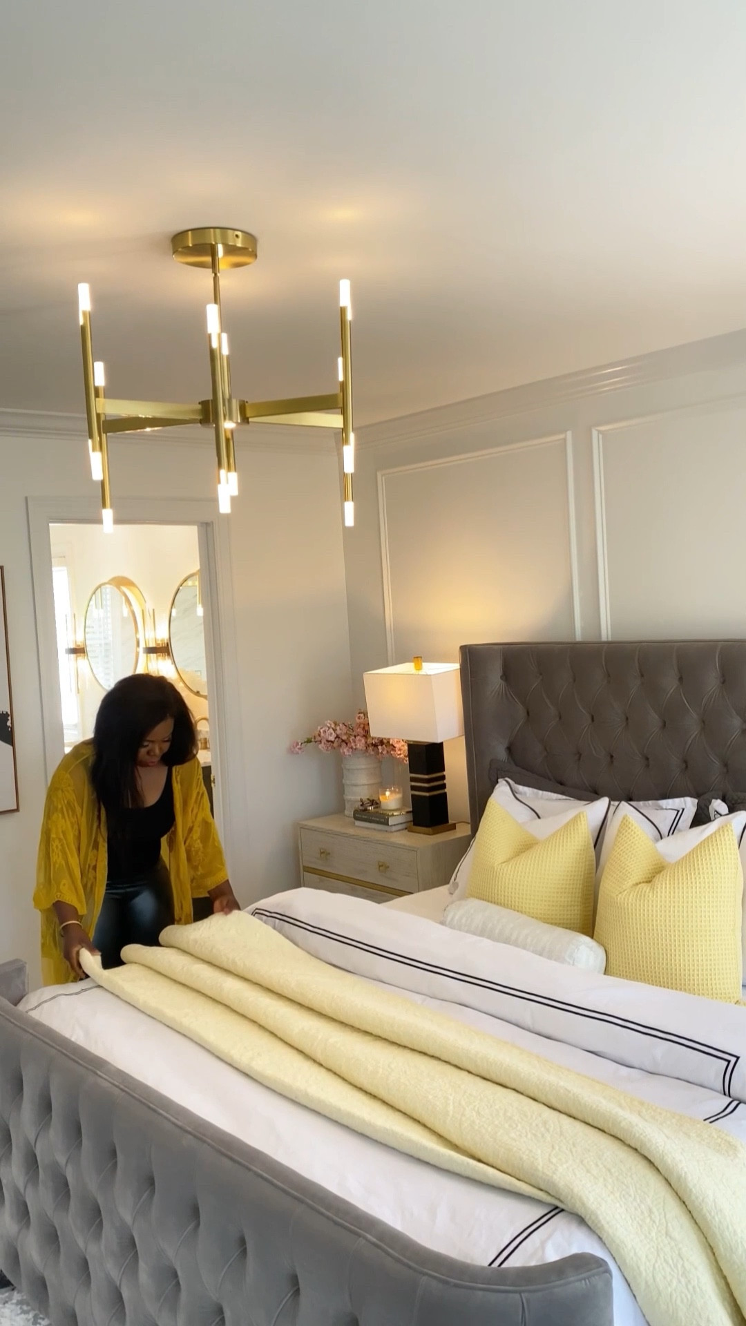 Refresh your bedroom to with a pop of color with your bedding and accent throw pillows 💛 shop the WayDay sale this weekend for the biggest deals of the year! ⬇️

#LTKSaleAlert #LTKHome