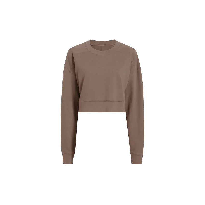 Cropped Crewneck Sweatshirt | nuuds