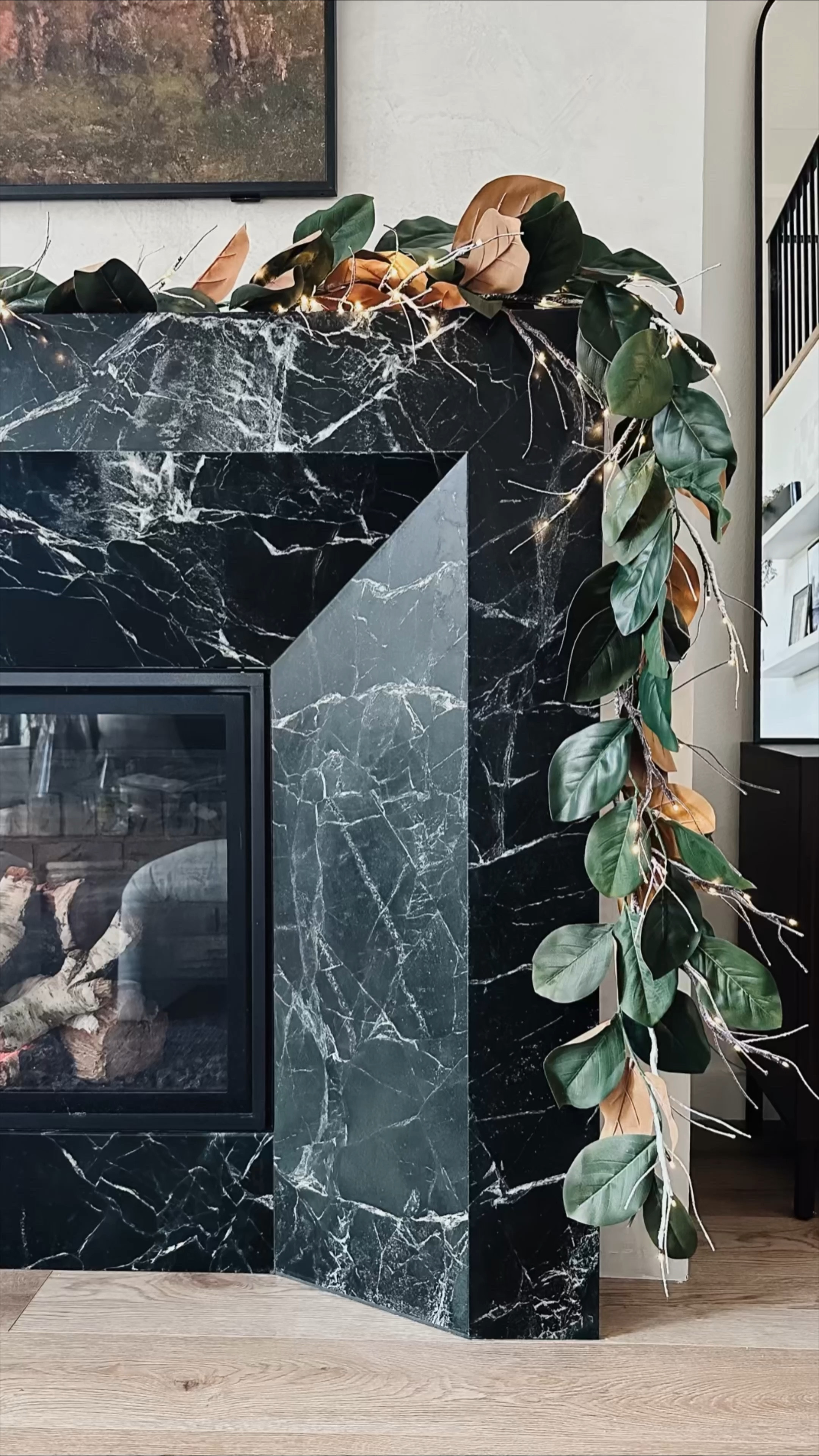 Layer this LED branch garland with ANY garland this season to carry you through the holidays! From fall foliage to Christmas greenery, I love the lack of visible cords and the organic feel of this one! Very affordable too!

#LTKhome #LTKSeasonal #LTKHoliday