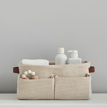 Cotton Diaper Caddy | West Elm (US)