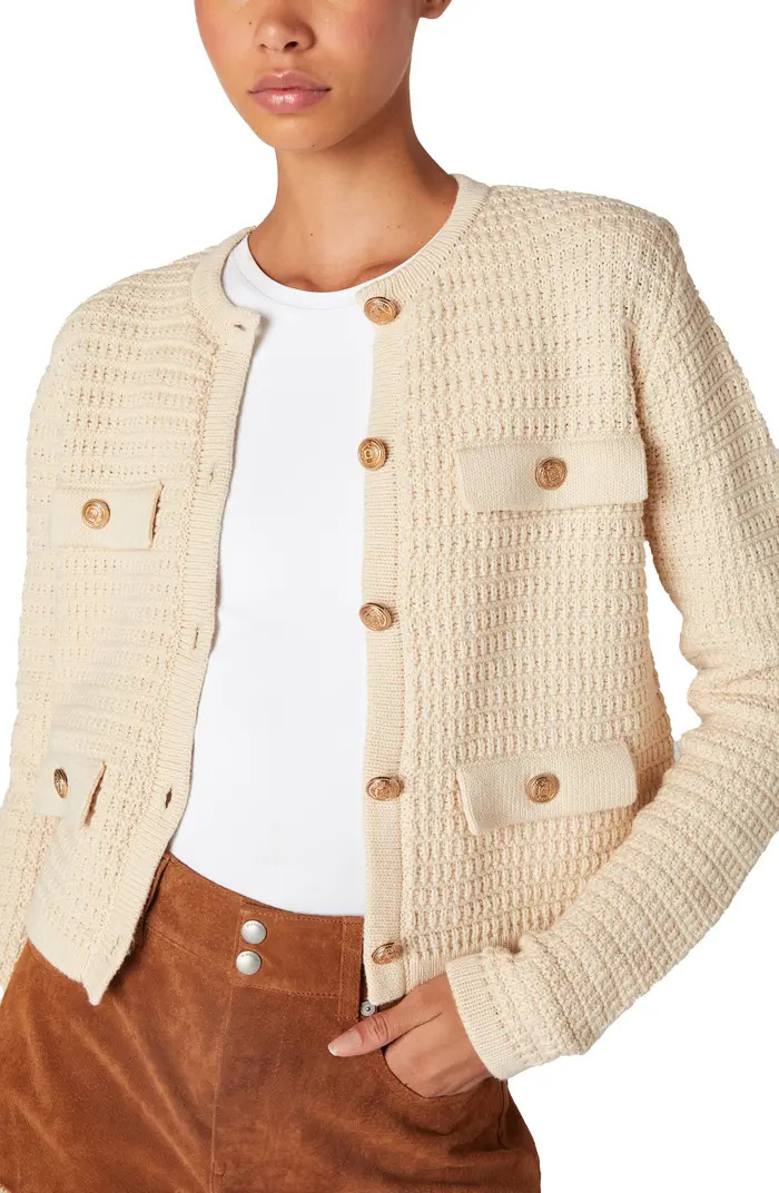 BLANKNYC Crop Sweater Jacket | Nordstrom | Nordstrom