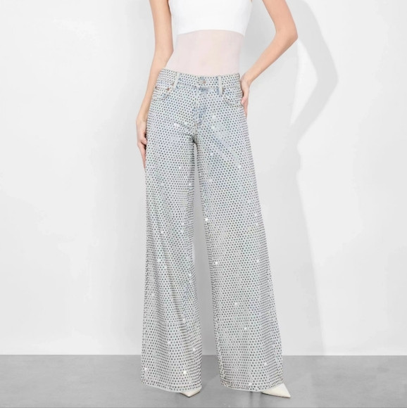 Alice + Olivia TRISH EMBELLISHED JEAN | Poshmark