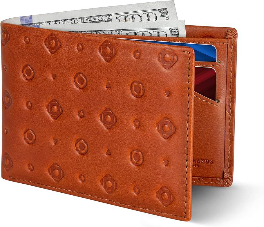 SERMAN BRANDS Mens Slim Bifold Wallet RFID Blocking Minimalist Front Pocket Wallets for Men - Thi... | Amazon (US)