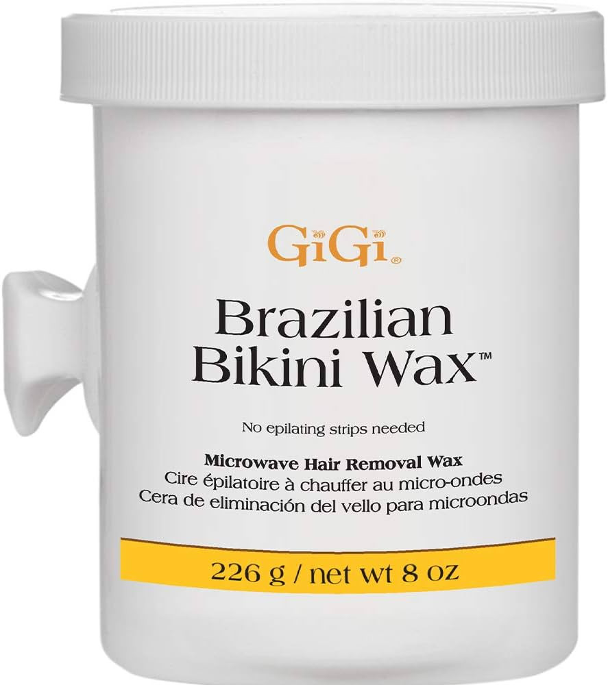 GiGi Brazilian Bikini Wax Microwave Formula, Painless, Residue-Free Hard Wax for Coarse Hair, Per... | Amazon (US)