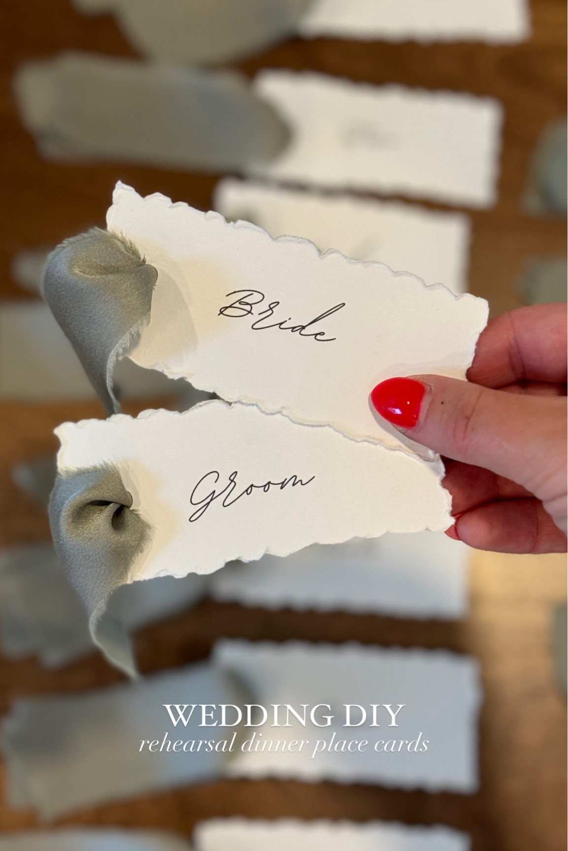 Wedding DIY - rehearsal dinner place cards ✨

all items used to make these, linked below!

wedding | wedding diy | place cards | wedding inspo 

#LTKWedding