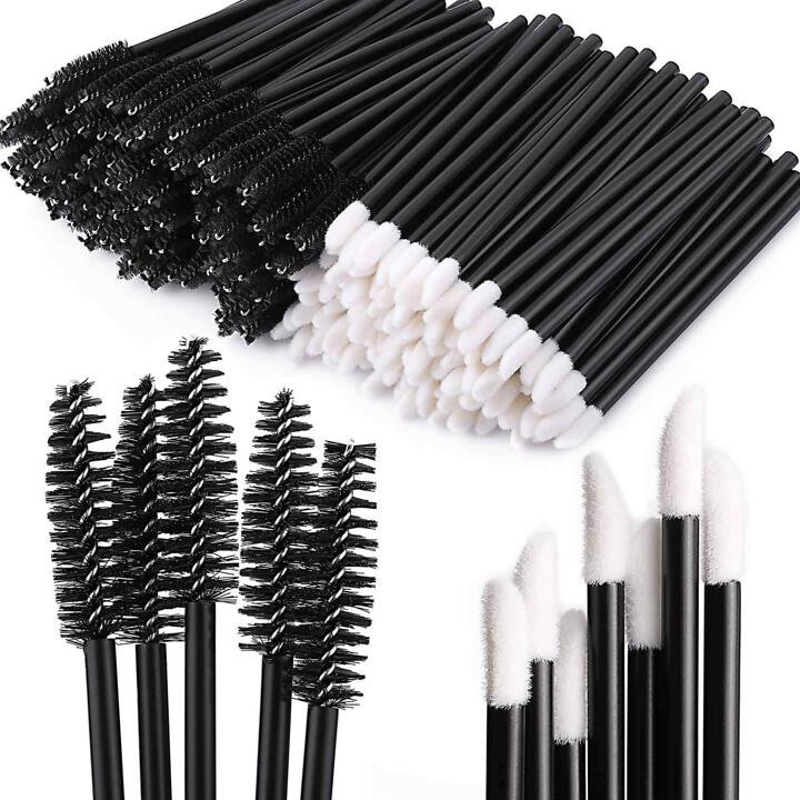 Disposable Eyelash Brush And Lip Brush, 100pcs Professional Makeup Brush For Women Black Friday | SHEIN
