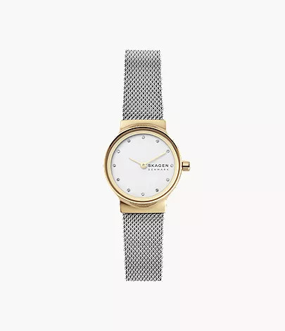 Freja Lille Two-Tone Steel Mesh Watch | Skagen (UK)