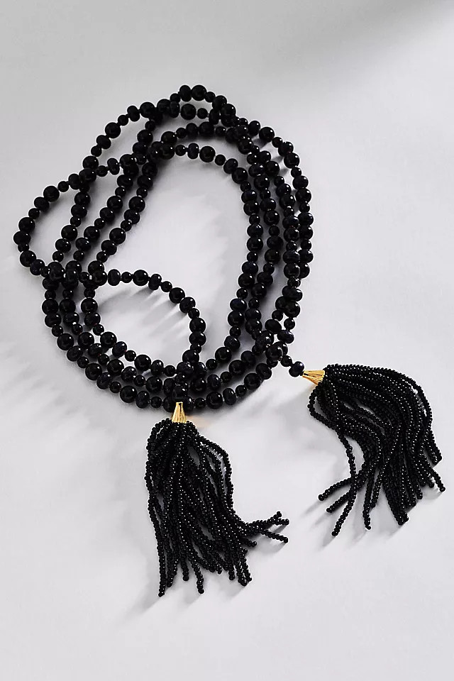 Prelayer Wrap Beaded Necklace | Anthropologie (US)