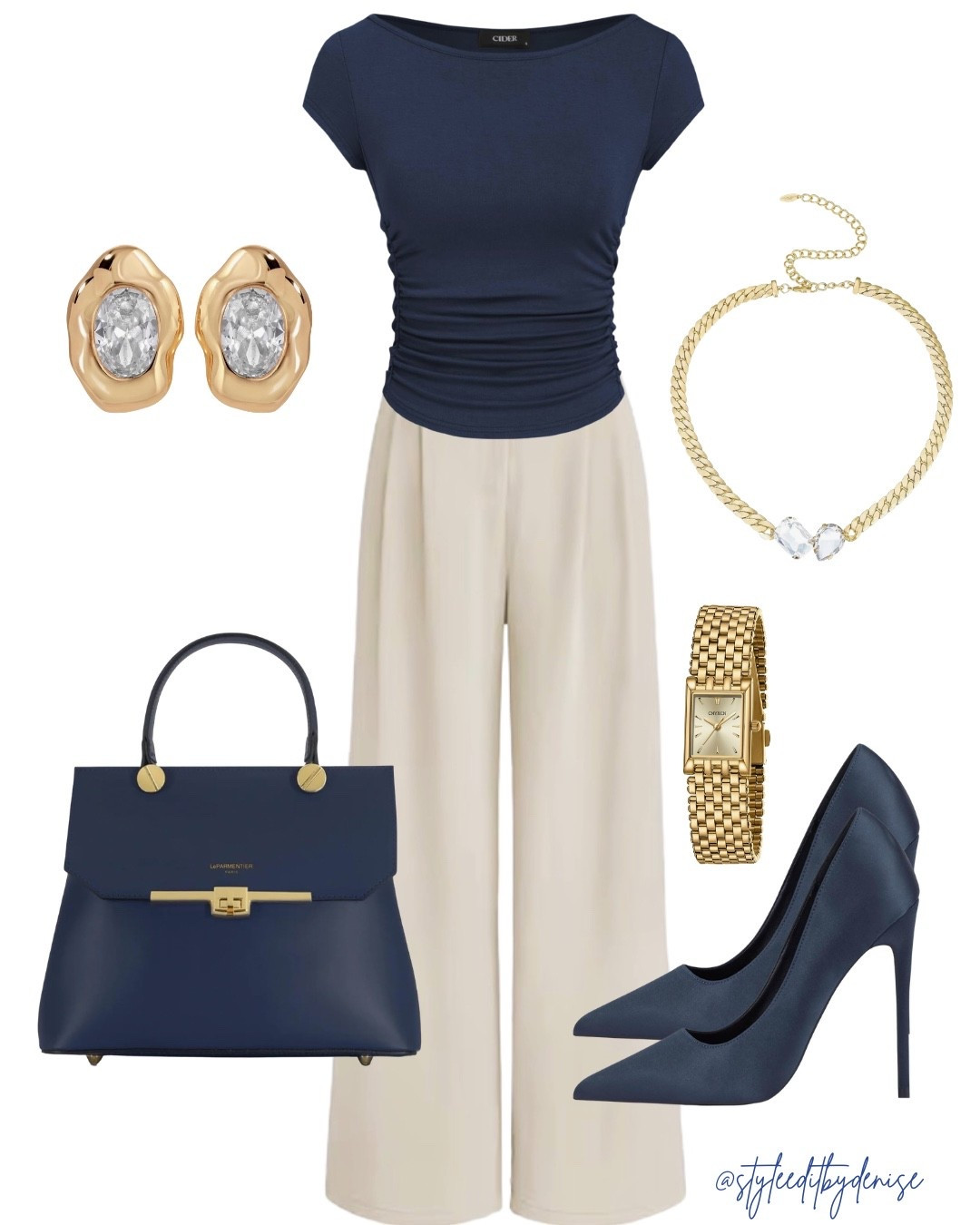 Elevated Office Workwear Outfits

Polished, refined, and effortless — elevated office workwear you can recreate with ease.

I love curating clean, intentional workwear that feels modern, elevated, and easy to style.

elevated office outfit
workwear
office outfit
professional style
work bag
pointed heels
gold accessories
cream trousers
elevated basics
quiet luxury
neutral wardrobe

#workwearstyle
#officeoutfitideas
#neutralwardrobe
#elevatedstyleedit
#ltkfashionfinds