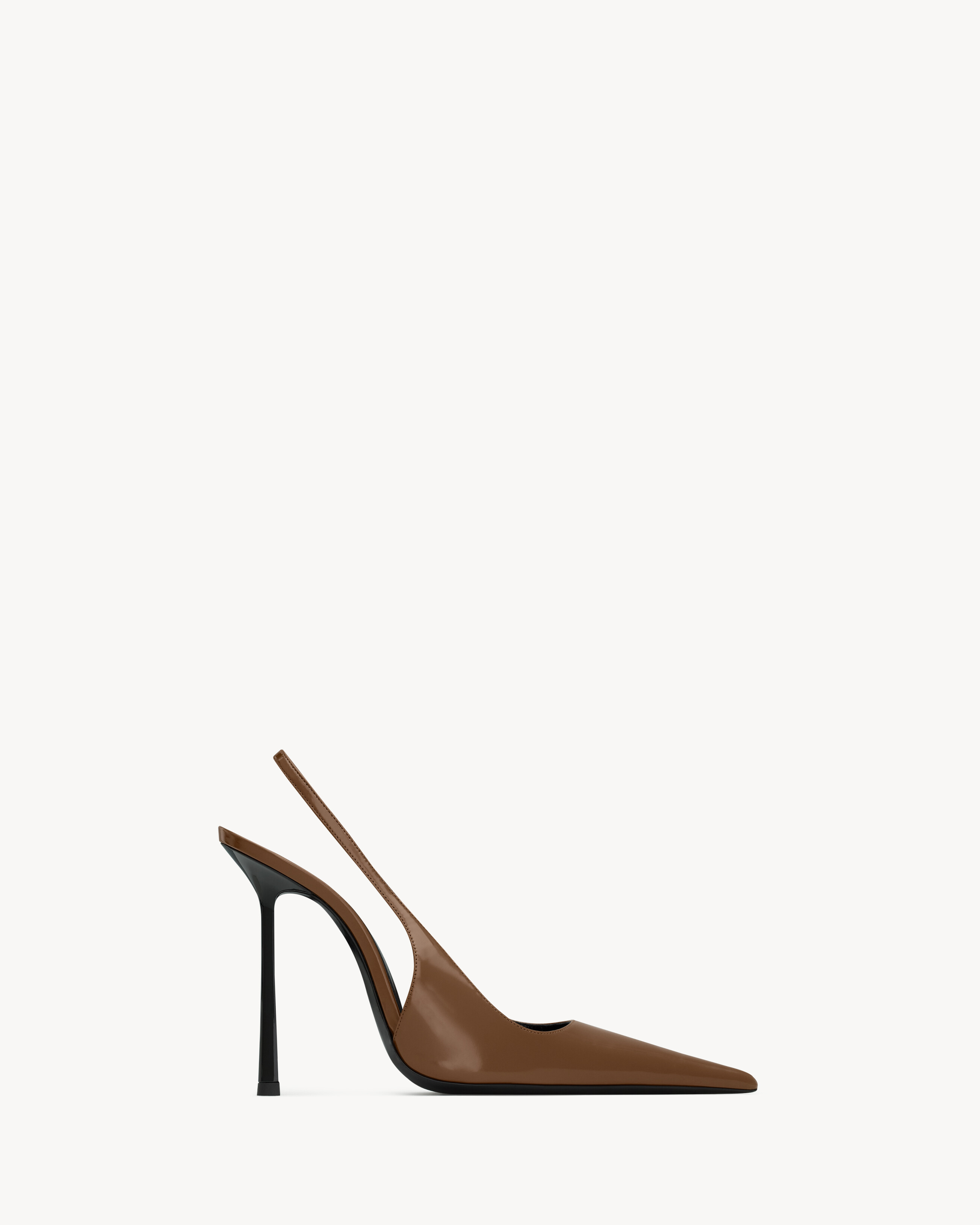 VENDOME slingback pumps in glazed leather | Saint Laurent Inc. (Global)