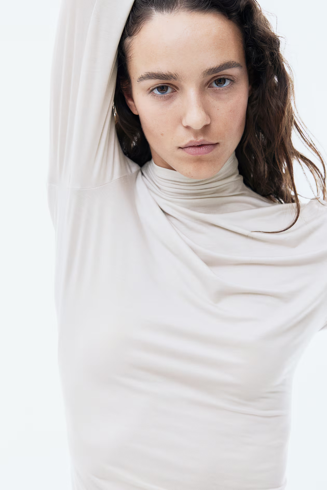 Lyocell turtleneck top | H&M (UK, MY, IN, SG, PH, TW, HK)