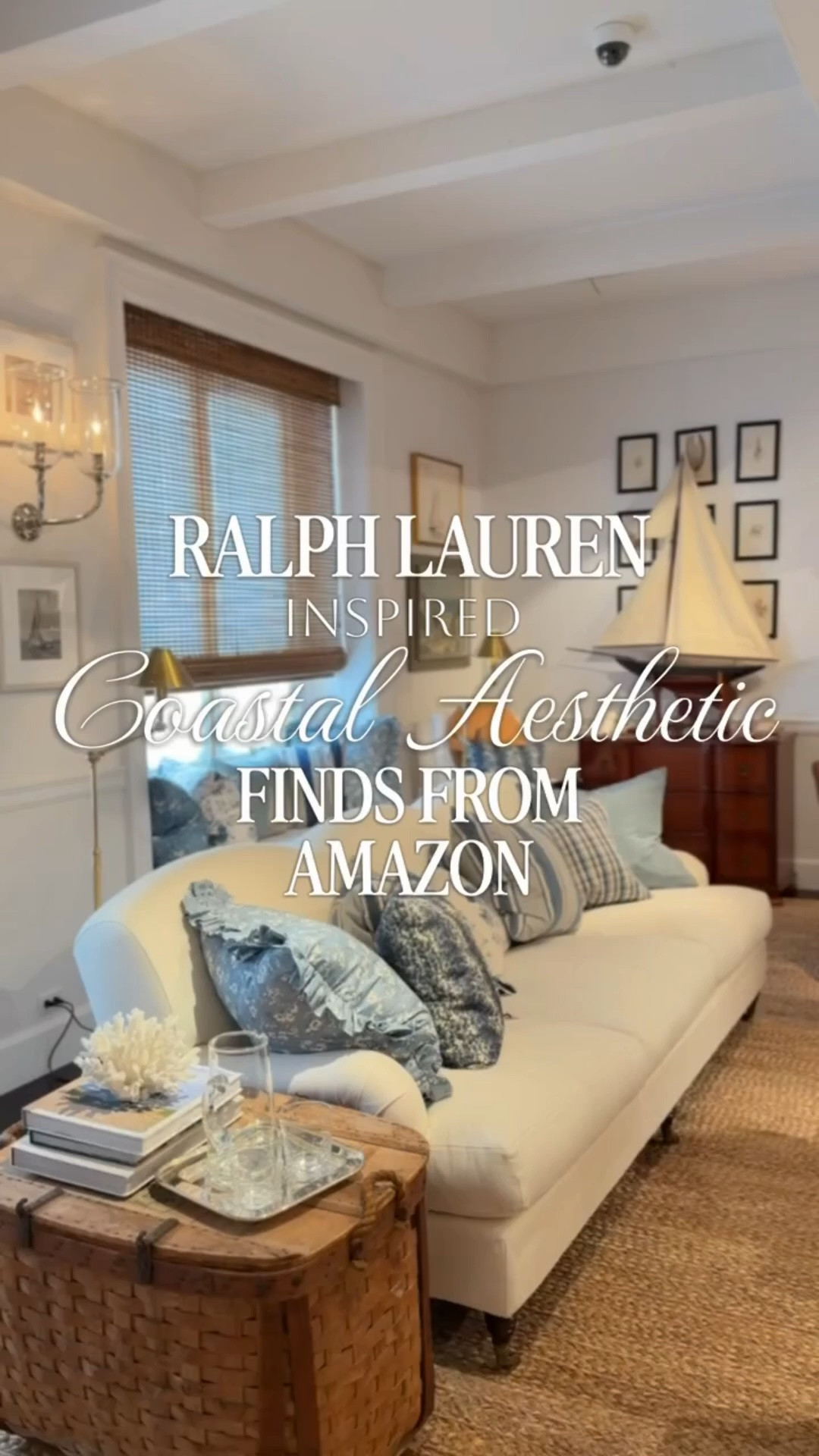 Ralph Lauren inspired coastal aesthetic

Follow me@miriamobrien on IG and TikTok 

#Amazon #AmazonHome #AmazonCoastal ￼#AmazonAesthetic#RalphLauren

#LTKOver40 #LTKSeasonal #LTKHome