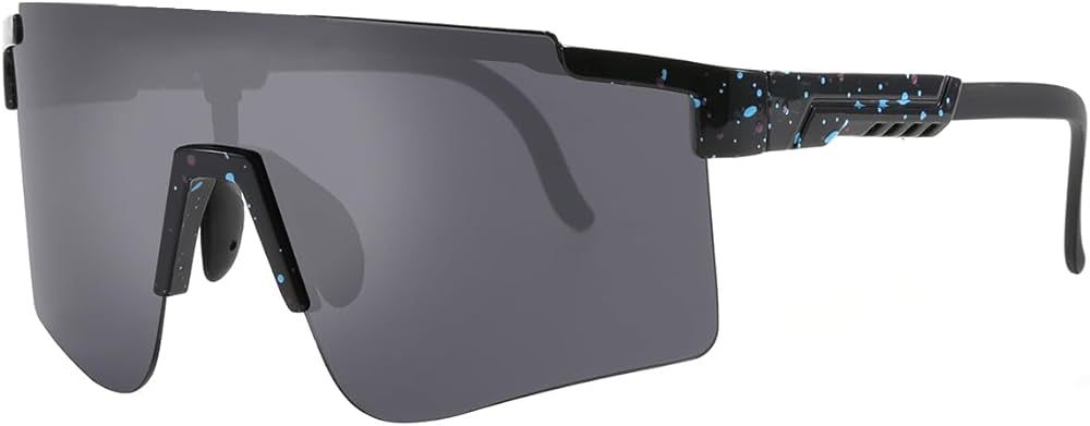 MALIDAK Sports Sunglasses for Mens Women Youth Baseball Sunglasses UV400 Protection Men Cycling G... | Amazon (US)