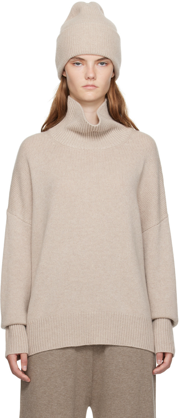 LISA YANG Beige Heidi Turtleneck | SSENSE