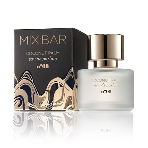 MIX:BAR Perfume for Women - Coconut Palm Fragrance - Eau de Parfum Spray - Notes of Coconut Wood,Vanilla, Salty Accord, Incense, Amber, Musk Milk, 1.7oz | Amazon (US)