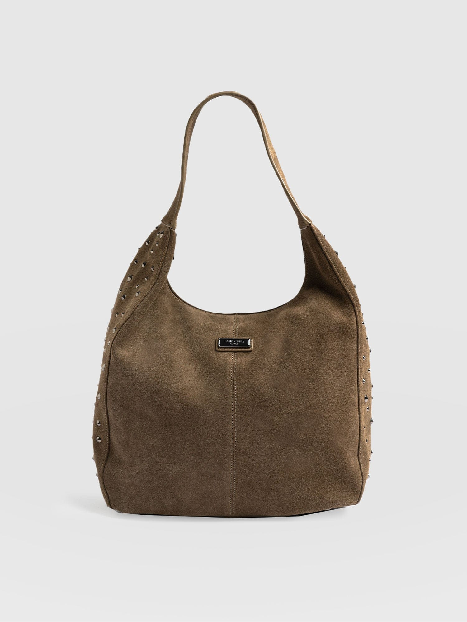 Margot Hobo Shoulder Bag - Khaki | Saint + Sofia