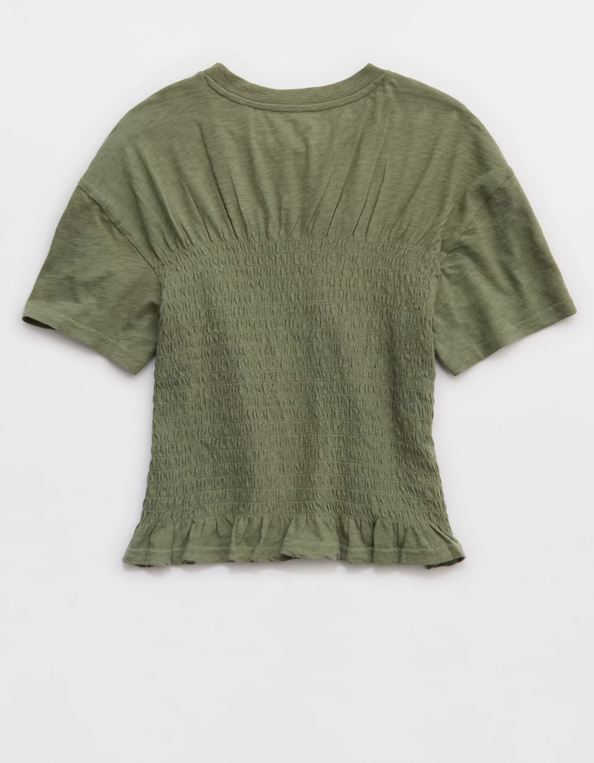 Aerie Smocked T-Shirt | Aerie